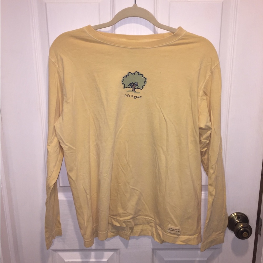 Life is good long sleeve Tee